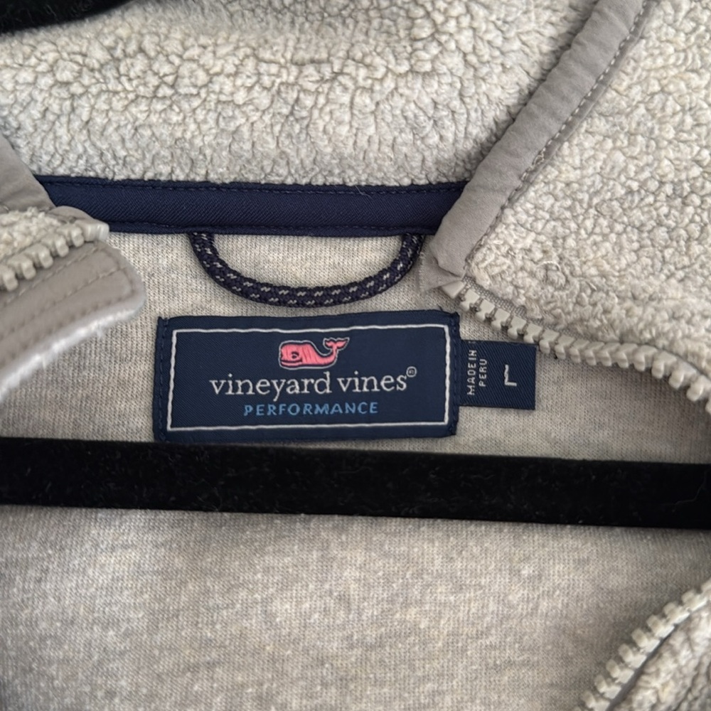 Vineyard Vines Gray Performance Pullover - image 3